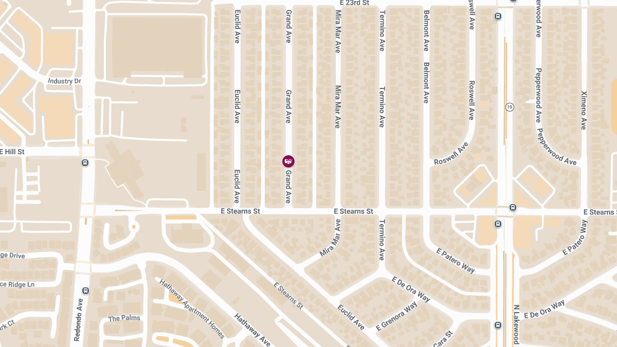 Injury Crash at Delta Ave & Grand Ave