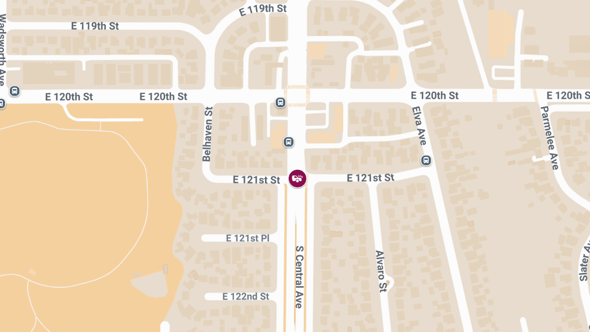 Injury Crash at E 121st St & S Central Ave