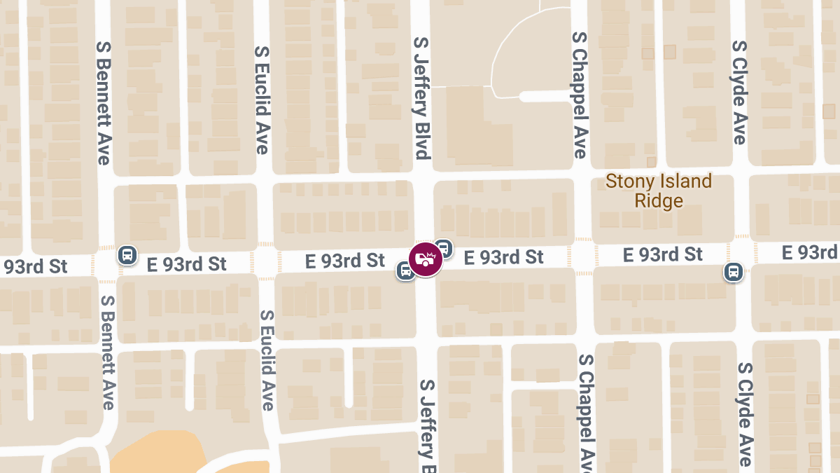 Injury Crash at E 93rd St and S Jeffery Blvd