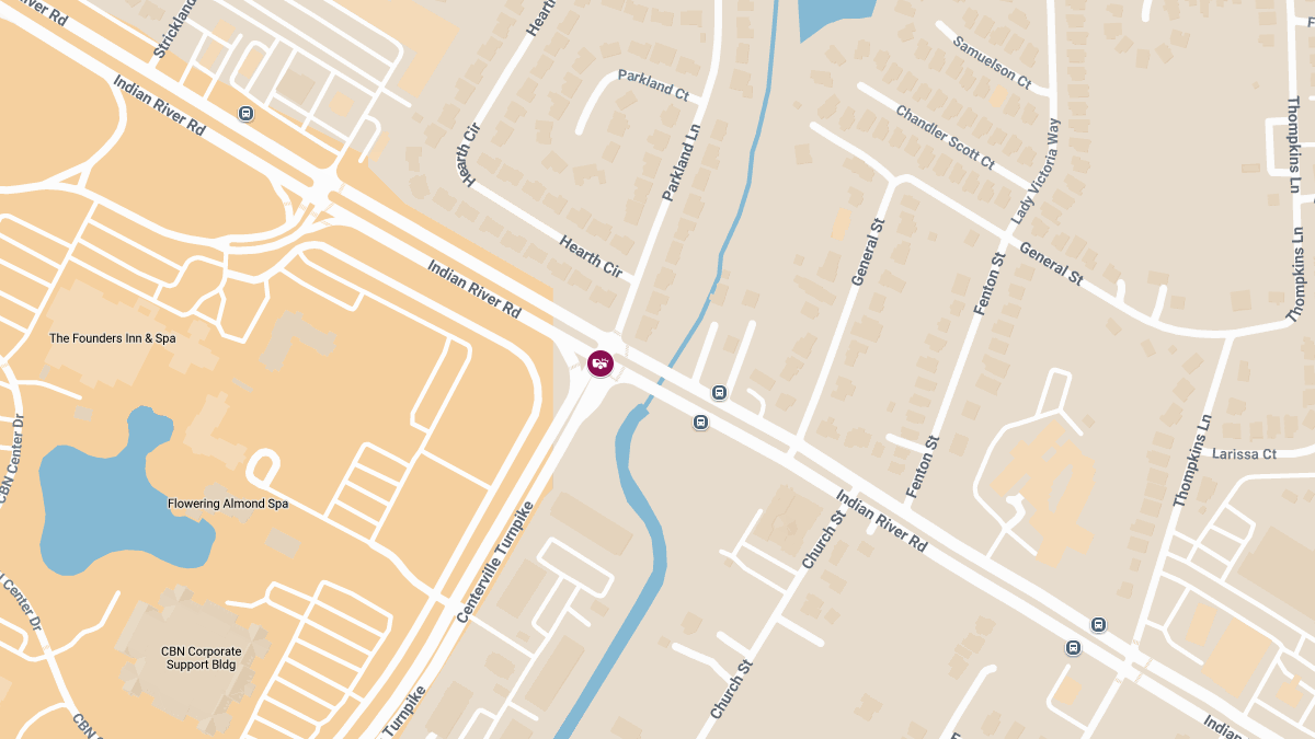 Injury Crash at Indian River Rd & Centerville Tpke