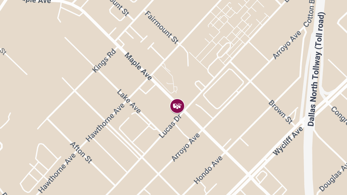 Injury Crash at Lucas Dr & Maple Ave