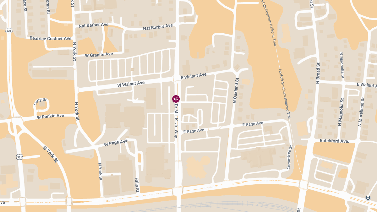 Injury Crash at MLK Jr Way near Courthouse