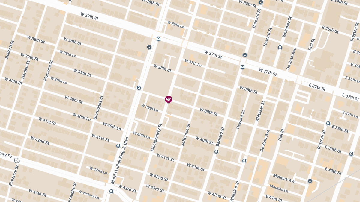 Injury Crash at Montgomery St & W 39th St