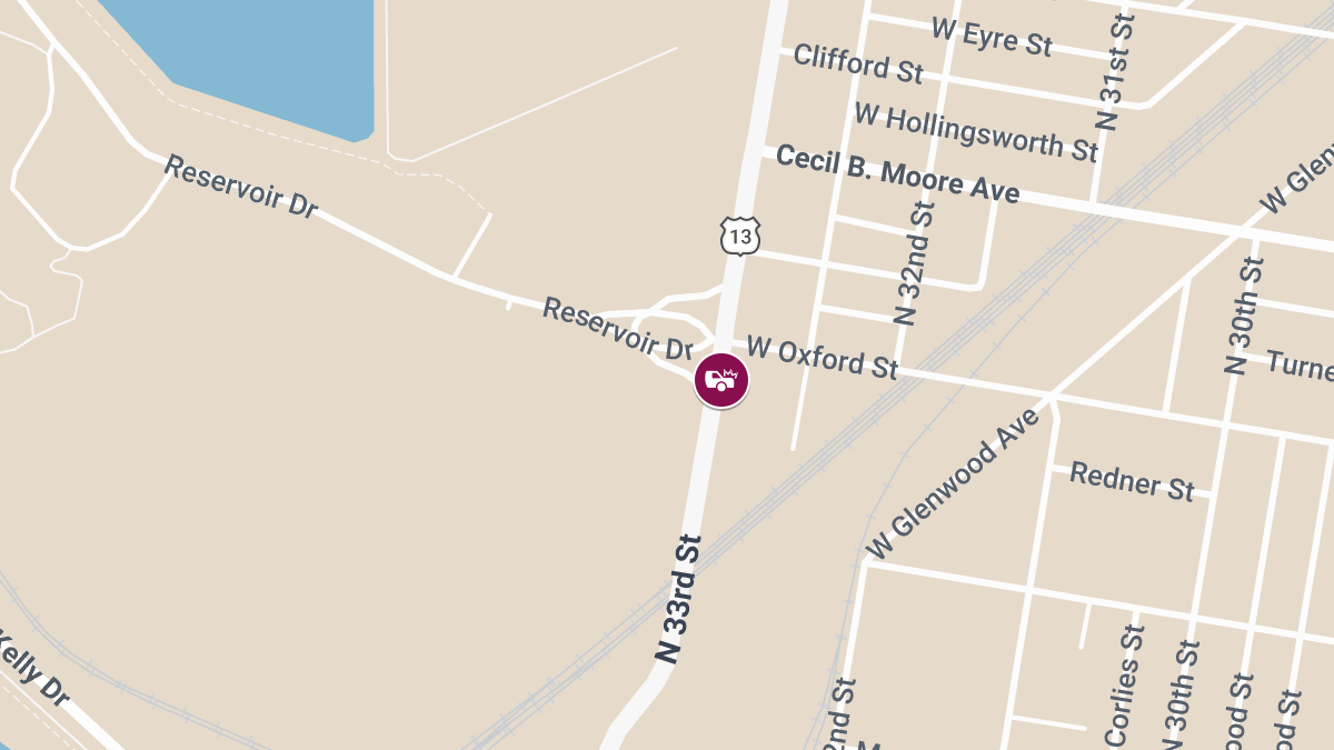 Injury Crash at N 33rd St & W Oxford St