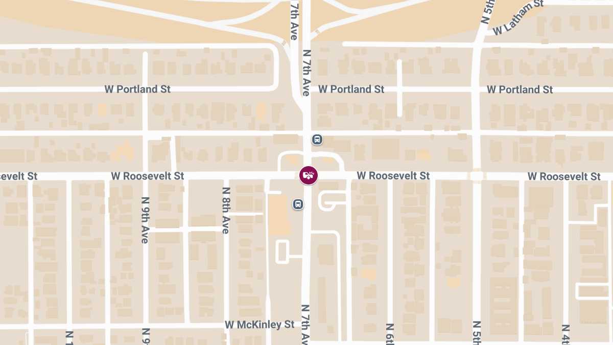 Injury Crash at N 7th Ave & W Roosevelt St