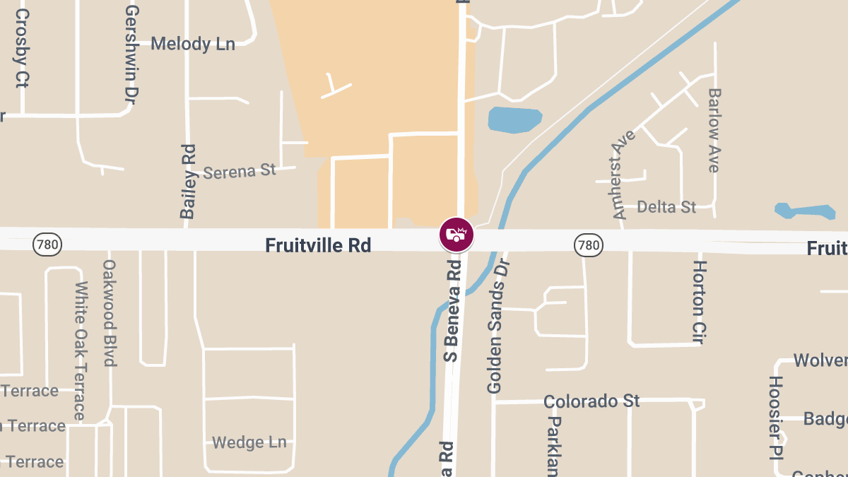 Injury Crash at N Beneva Rd & Fruitville Rd