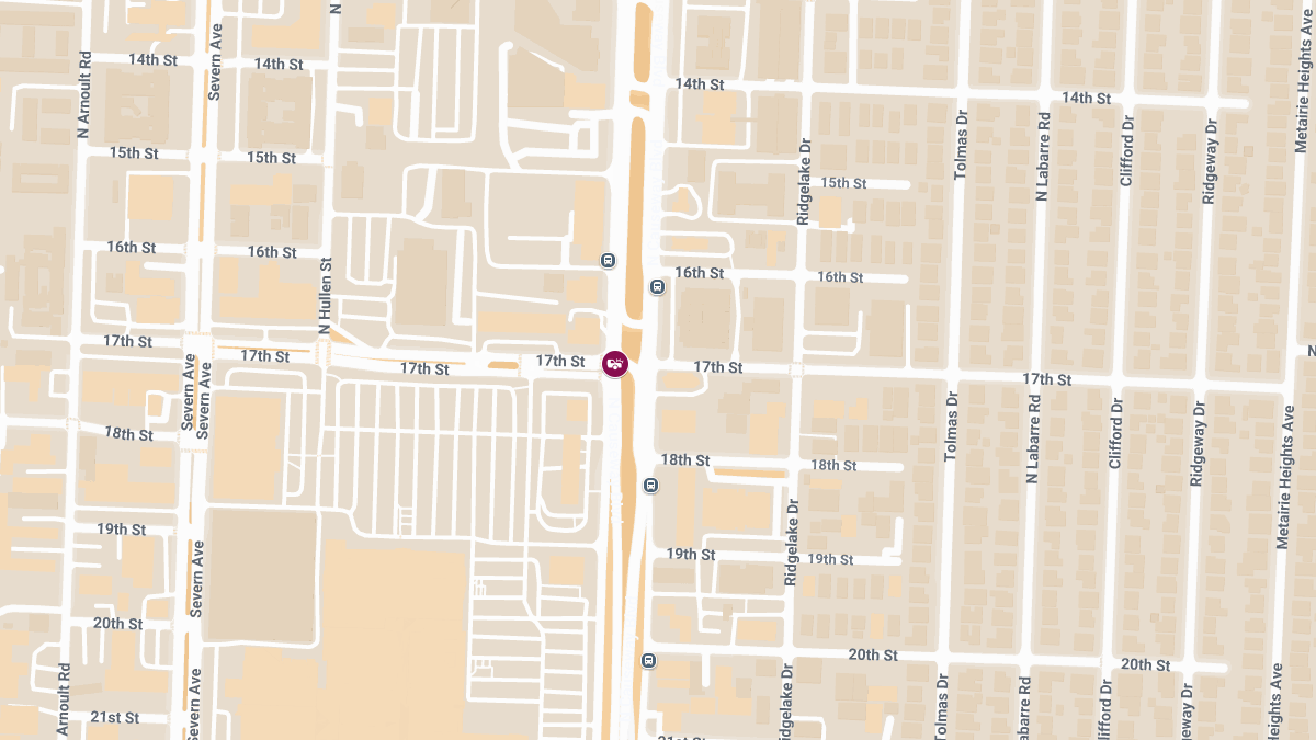 Injury Crash at N Causeway Blvd & 17th St