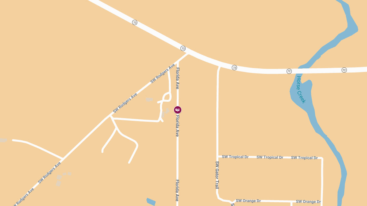 Injury Crash at N Florida Ave & E Crawford St