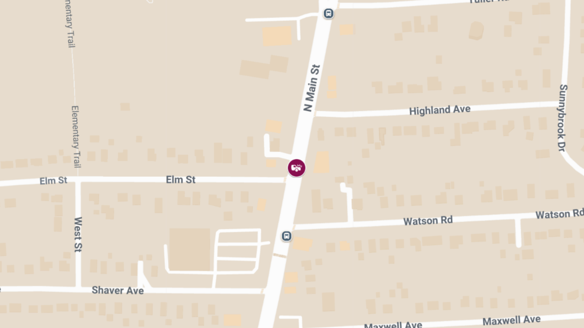 Injury Crash at N Main St & Elm Hill Rd