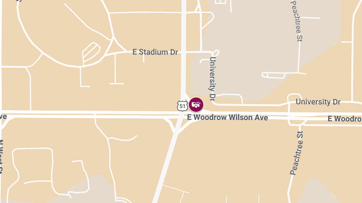 Injury Crash at N State St & E Woodrow Wilson Ave