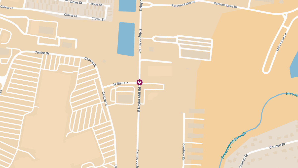 Injury Crash at Naylor Mill Rd and N Mall Dr