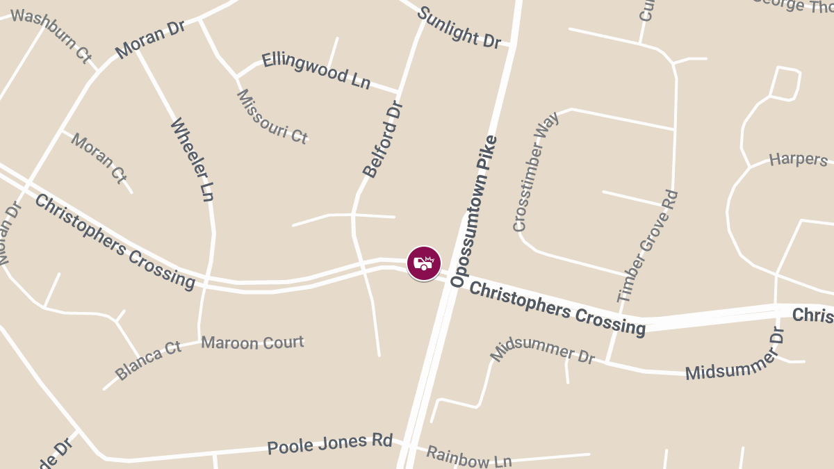 Injury Crash at Oppossumtown Pike & Christopher’s Crossing