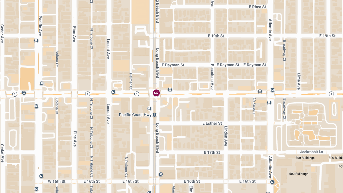 Injury Crash at PCH & Long Beach Blvd