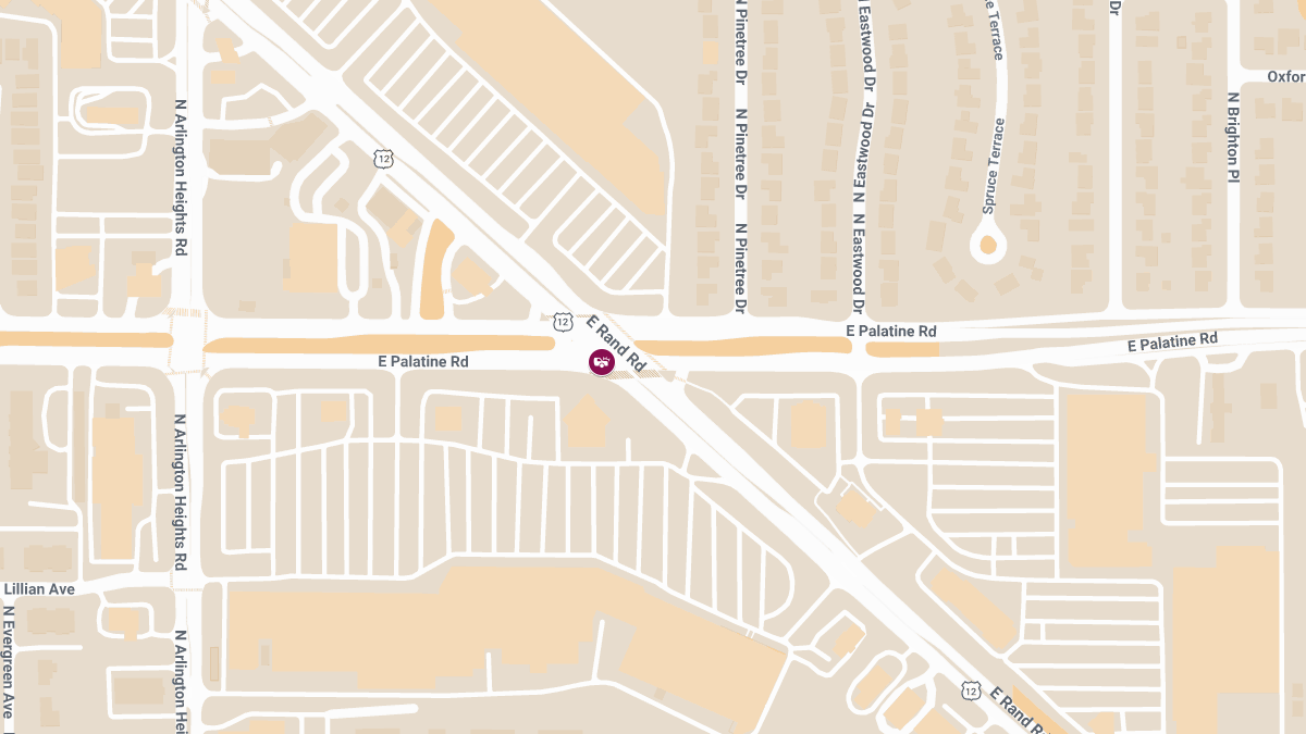Injury Crash at Palatine Rd and Rand Rd