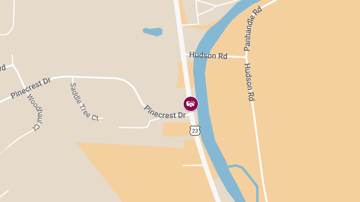 Injury Crash at Pinecrest Dr & US Hwy 23 N