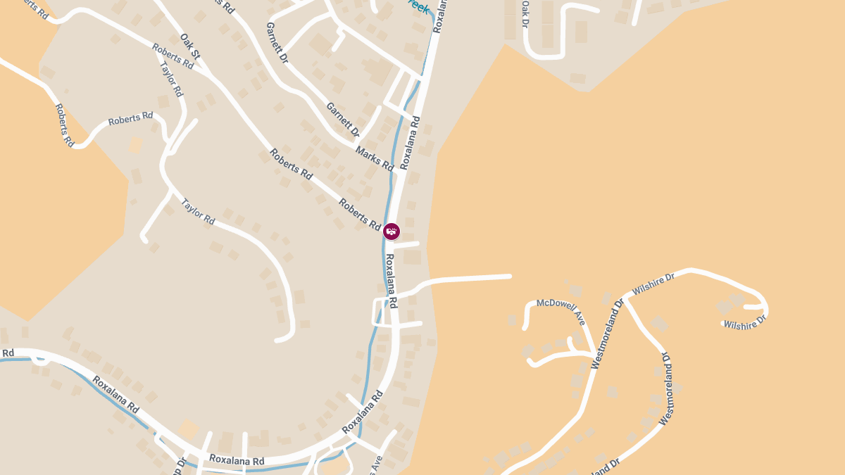Injury Crash at Roberts Rd & Roxalana Rd