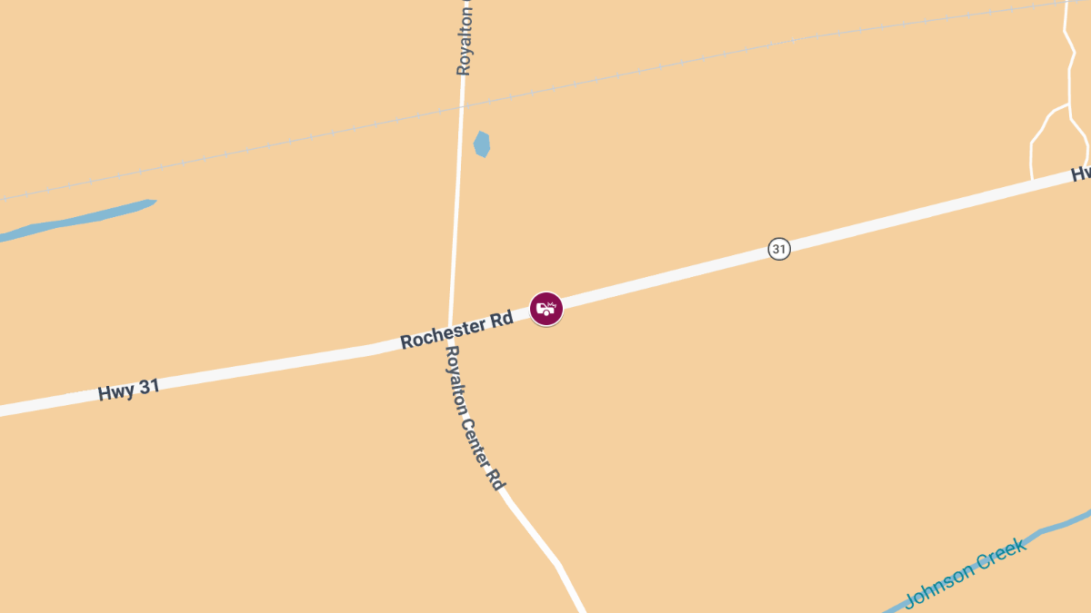 Injury Crash at Rochester Rd & Royalton Center Rd