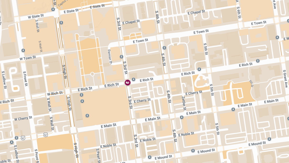 Injury Crash at S 3rd St & E Rich St