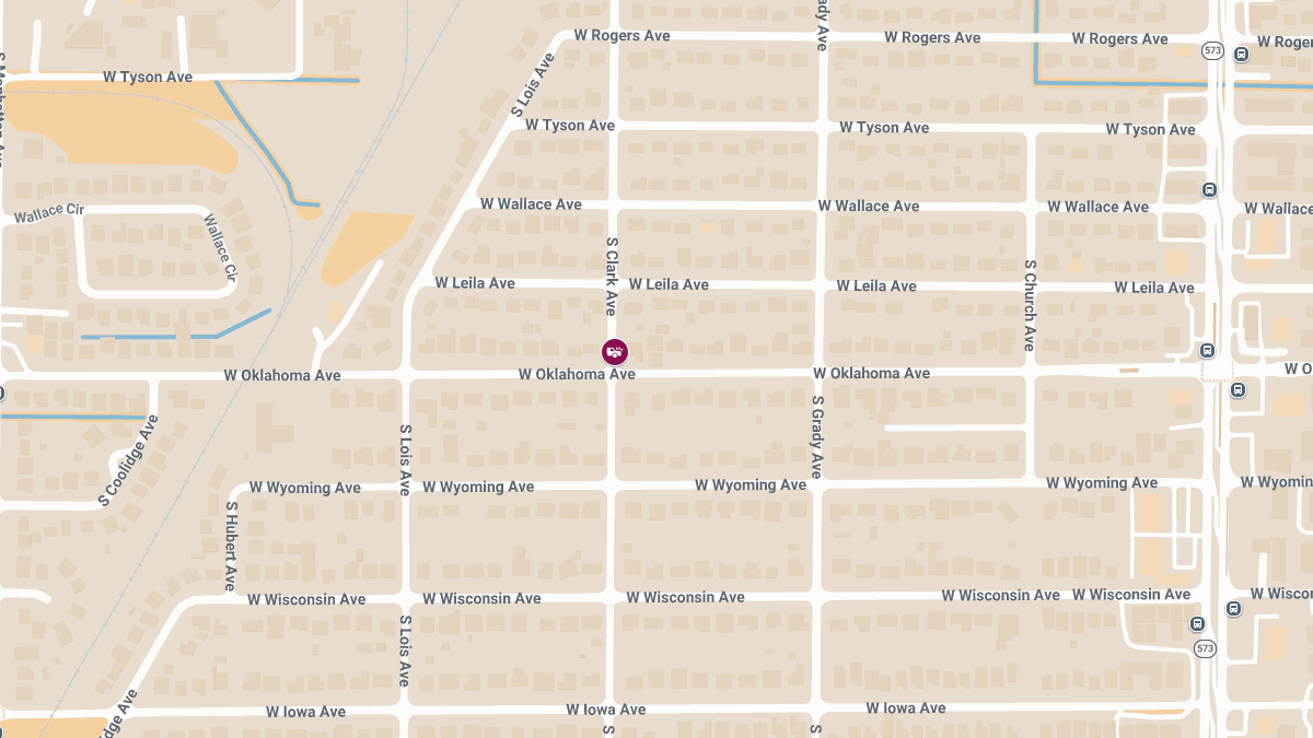 Injury Crash at S Clark Ave & W Oklahoma Ave