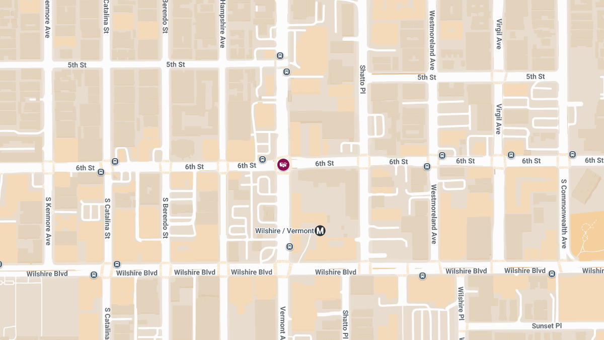 Injury Crash at S Vermont Ave & W 6th St