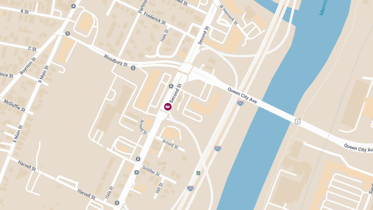 Injury Crash at Second St & Exit 4 Ramp