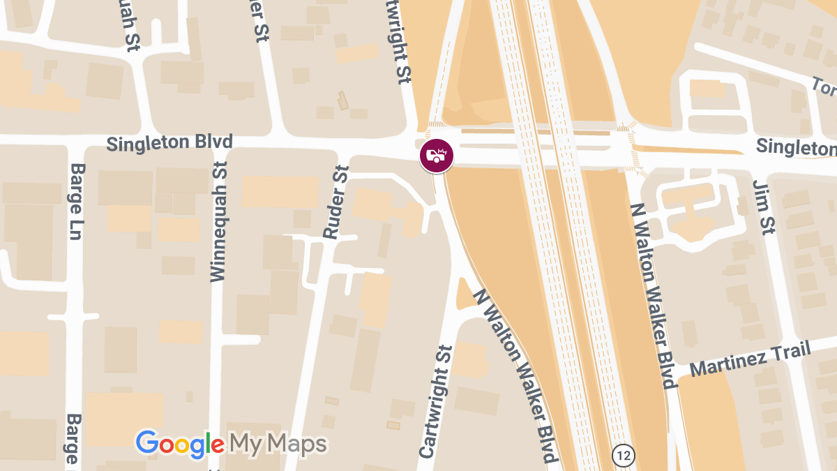 Injury Crash at Singleton & Walton Walker