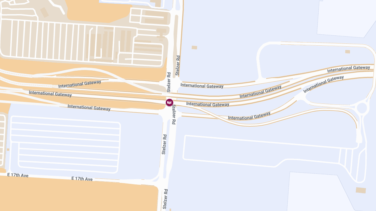 Injury Crash at Stelzer Rd & International Gtwy
