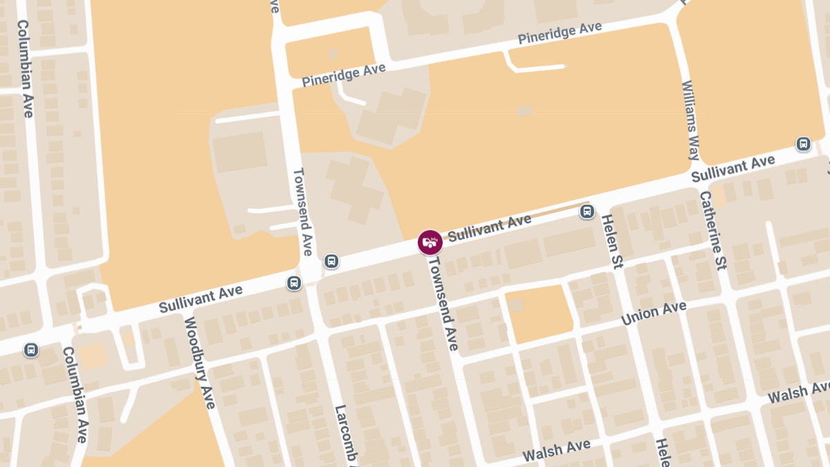Injury Crash at Townsend Ave & Sullivant Ave