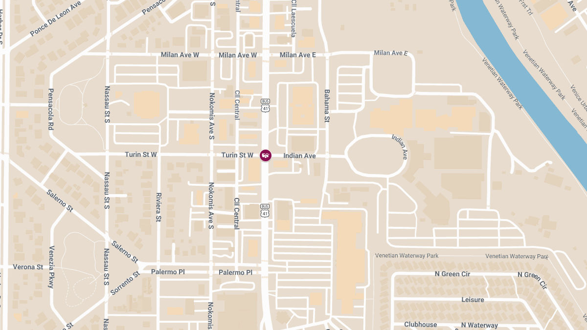 Injury Crash at Turin St W & S Tamiami Trl