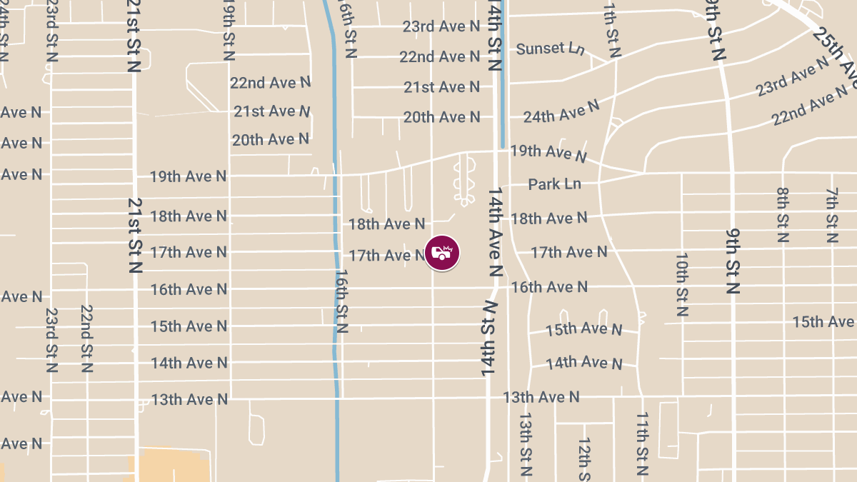 Injury Crash on 17th Ave N