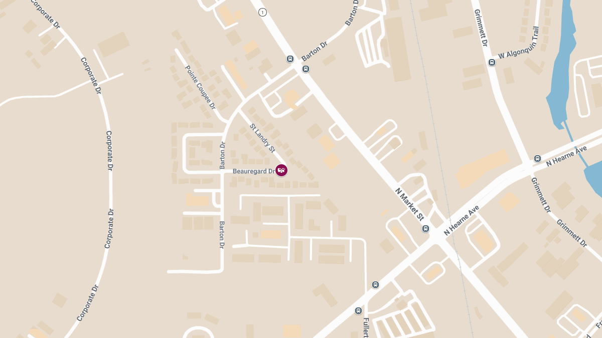 Injury Crash on Beauregard Dr