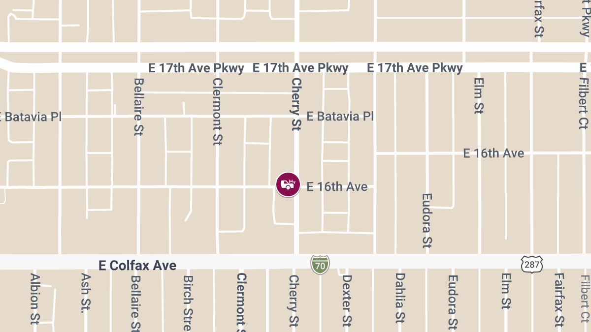 Injury Crash on E 16th Ave