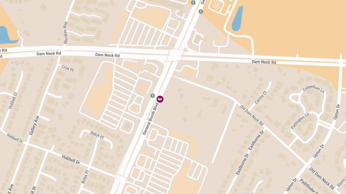 Injury Crash on General Booth Blvd Near Burger King