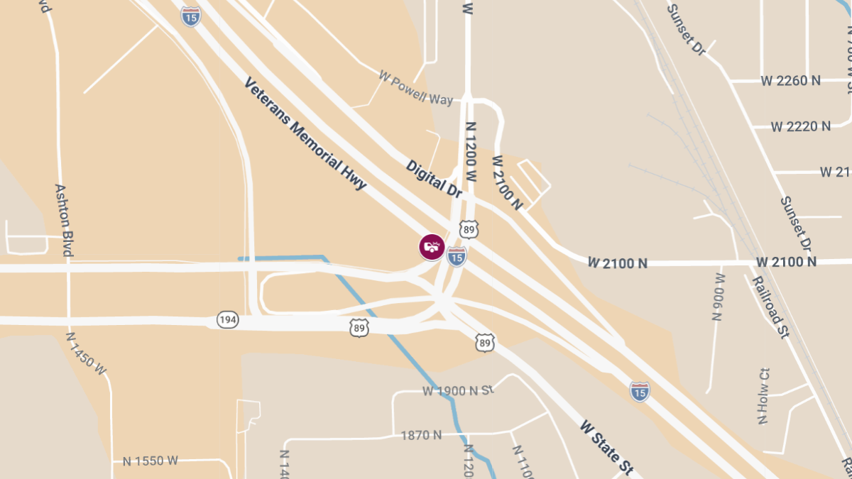 Injury Crash on I-15 SB Near MM 281