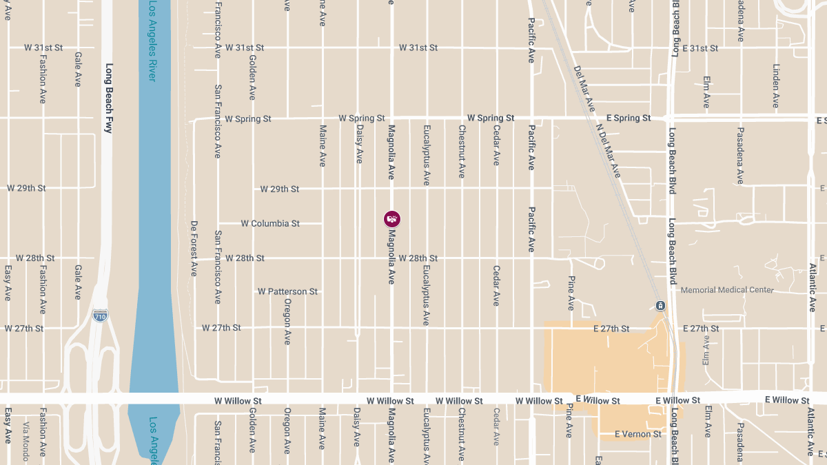 Injury Crash on Magnolia Ave