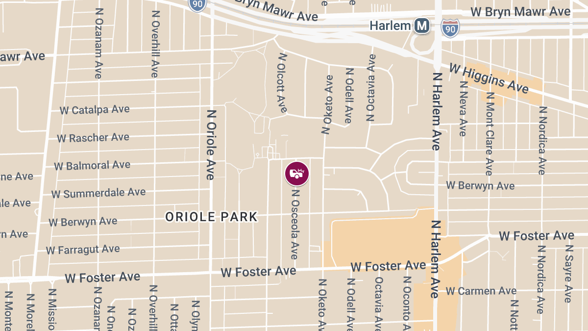 Injury Crash on N Osceola Ave