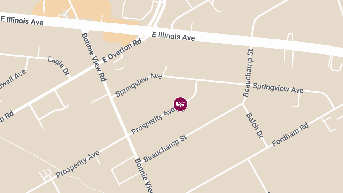 Injury Crash on Prosperity Ave