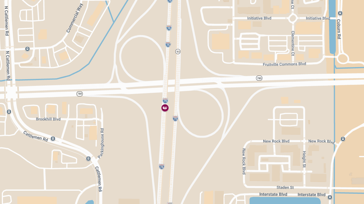 Injury Crash on S I-75 Near MM 198