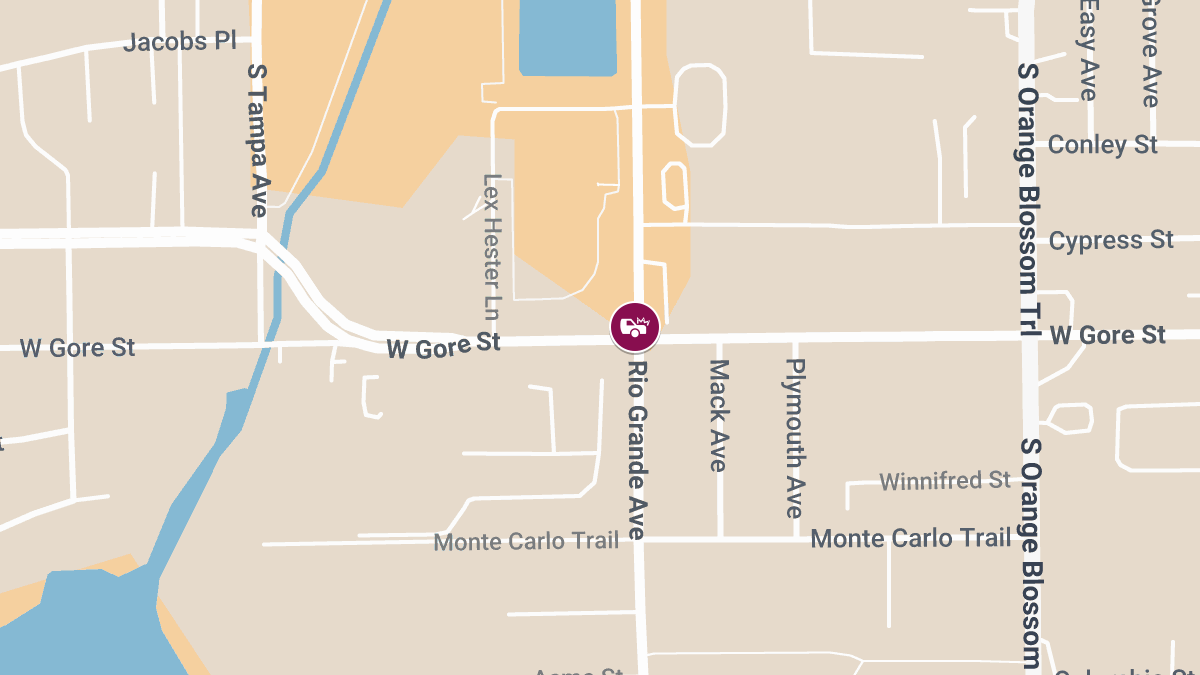 Injury Crash on S Rio Grande Ave at Jones HS