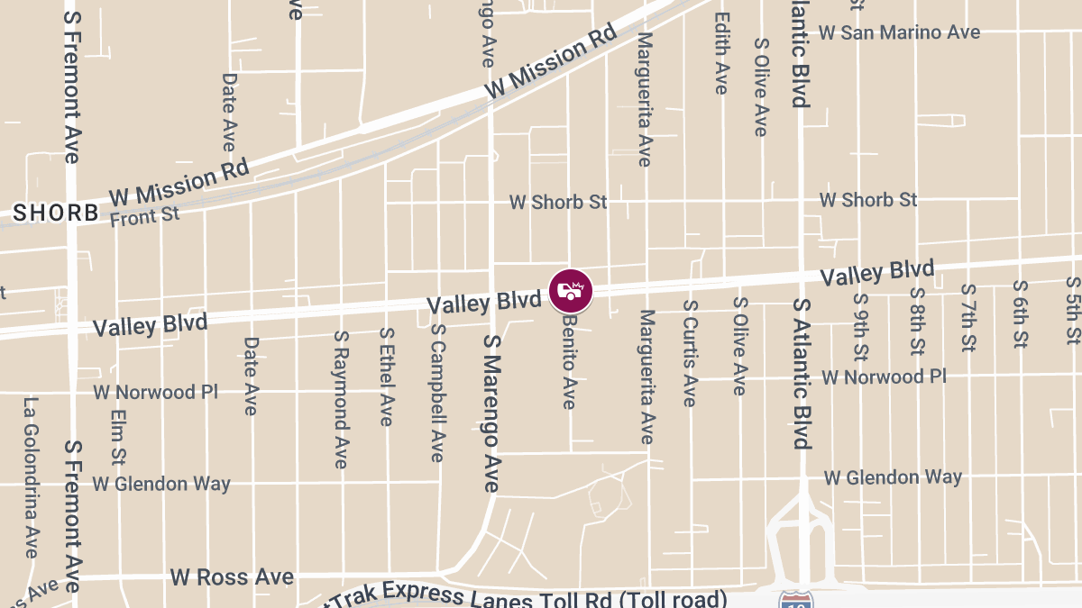 Injury Crash on W Valley Blvd