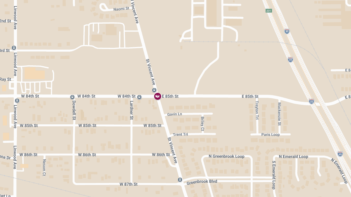 Injury Reported After Crash at E 84th St & St Vincent Ave