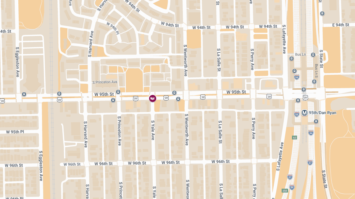 Injury Reported in Crash Near 95th St & S Yale Ave