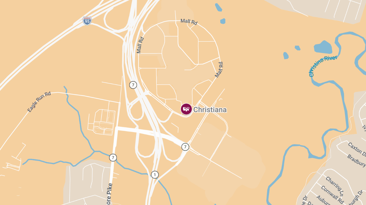 Injury Reported in Crash Near Christiana Mall