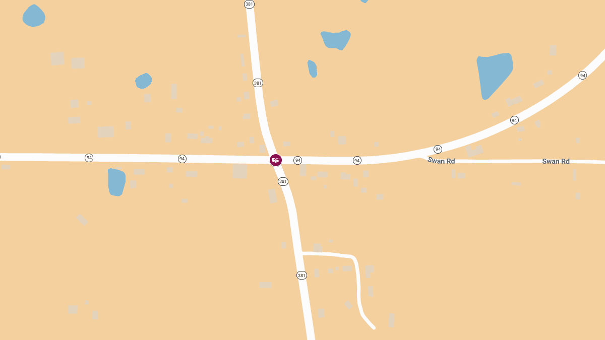 Two Injured in Graves County Crash at KY 94 E & KY 381