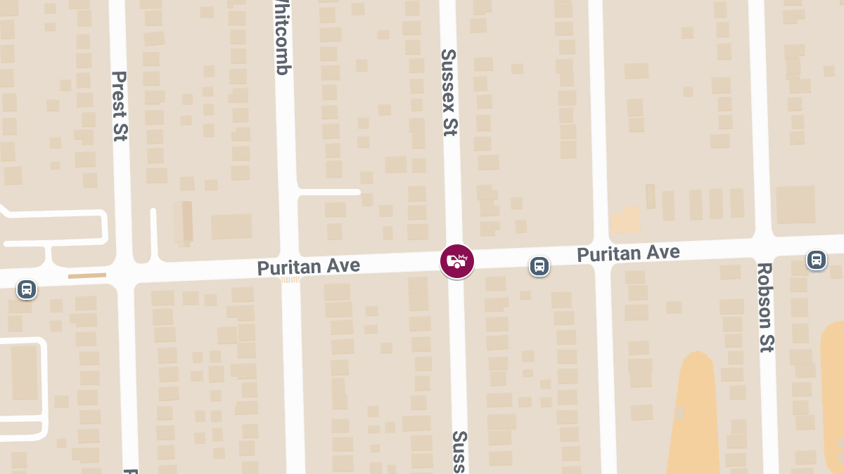 Man Injured in 3-Vehicle Crash at Sussex St & Puritan Ave
