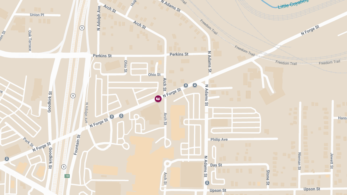 Man Injured in Crash on N Forge St
