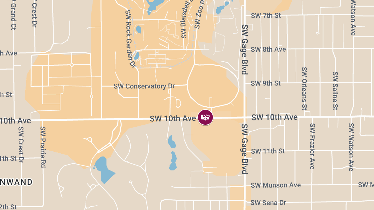 Man Injured in T-Bone Crash on SW 10th Ave