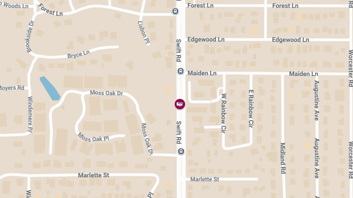 Motor Vehicle Crash with Injury Reported at 5580 Swift Rd