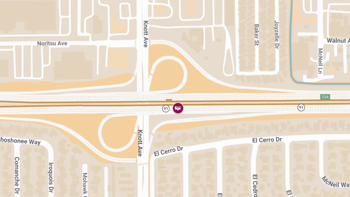 Motorcycle Accident Results in Injuries on 91 Fwy