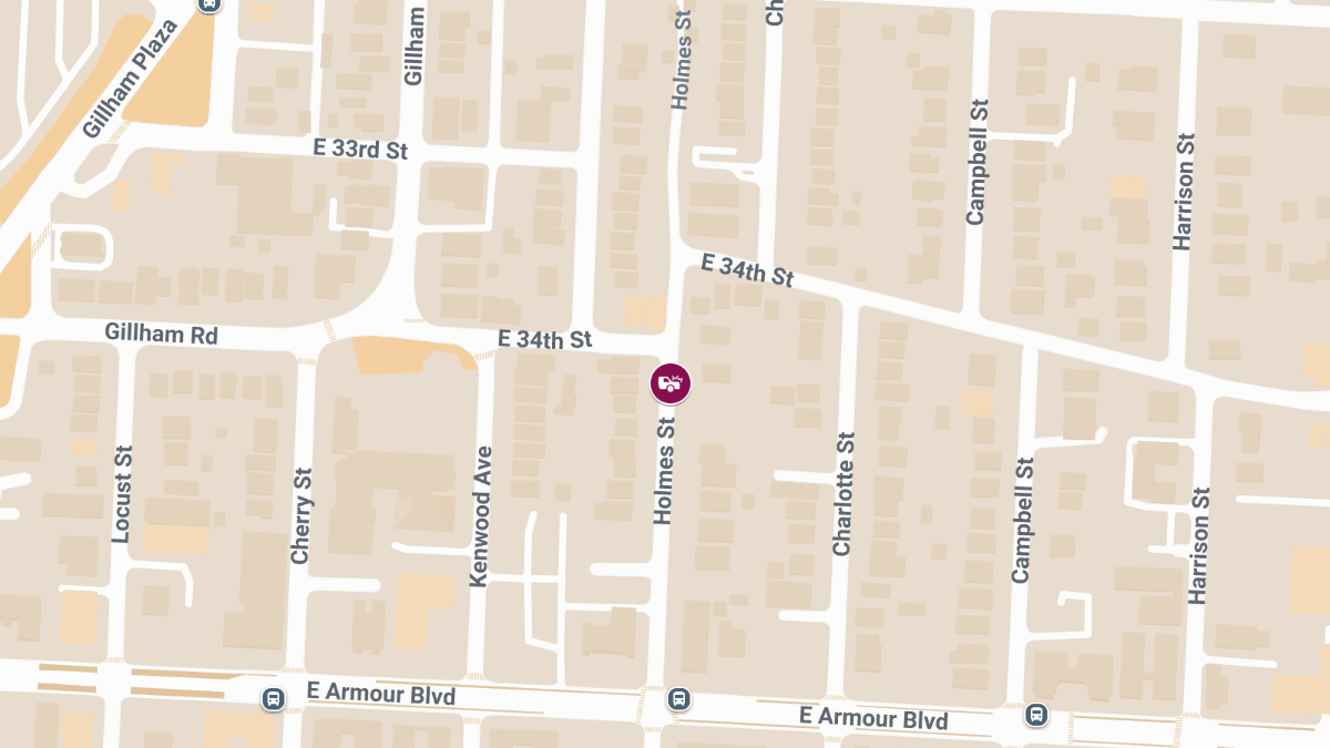 Motorcycle Accident with Injuries on Holmes St